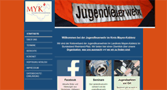 Desktop Screenshot of jugendfeuerwehr-myk.de